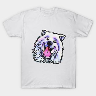 The happy SAMOYED Love of My Life T-Shirt